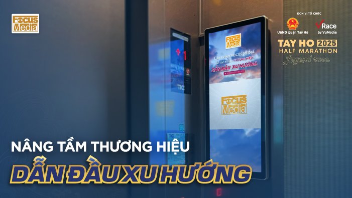 FOCUS MEDIA VIỆT NAM – ĐỐI TÁC TRUYỀN THÔNG ĐỒNG HÀNH CÙNG GIẢI CHẠY TAY HO HALF MARATHON 2025